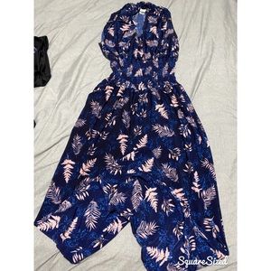 Pink and blue Jumpsuit